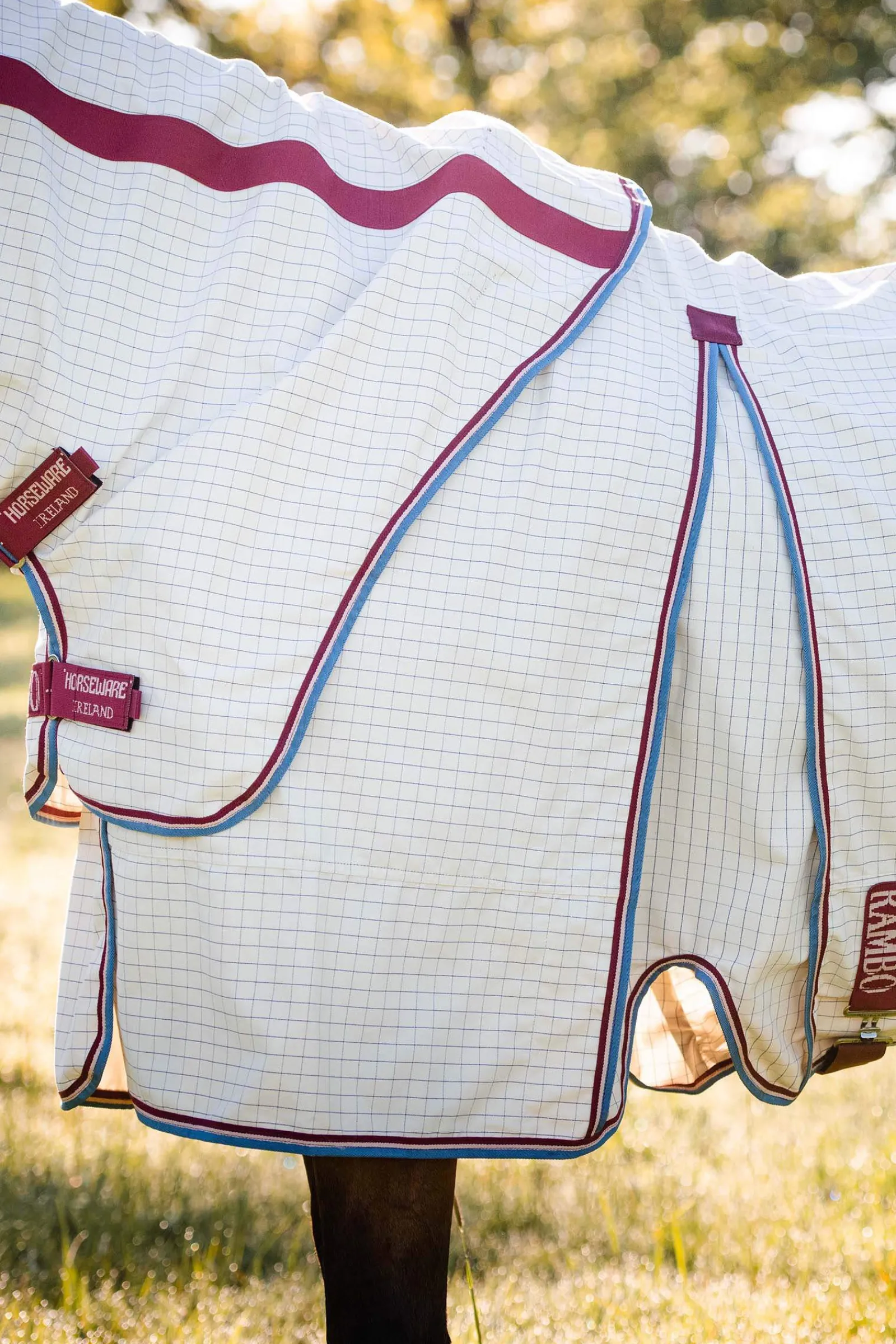 Hot Rambo Optimo Supreme Turnout Rug With Disc-Closure, 0g Fly Rugs|Fly Rugs