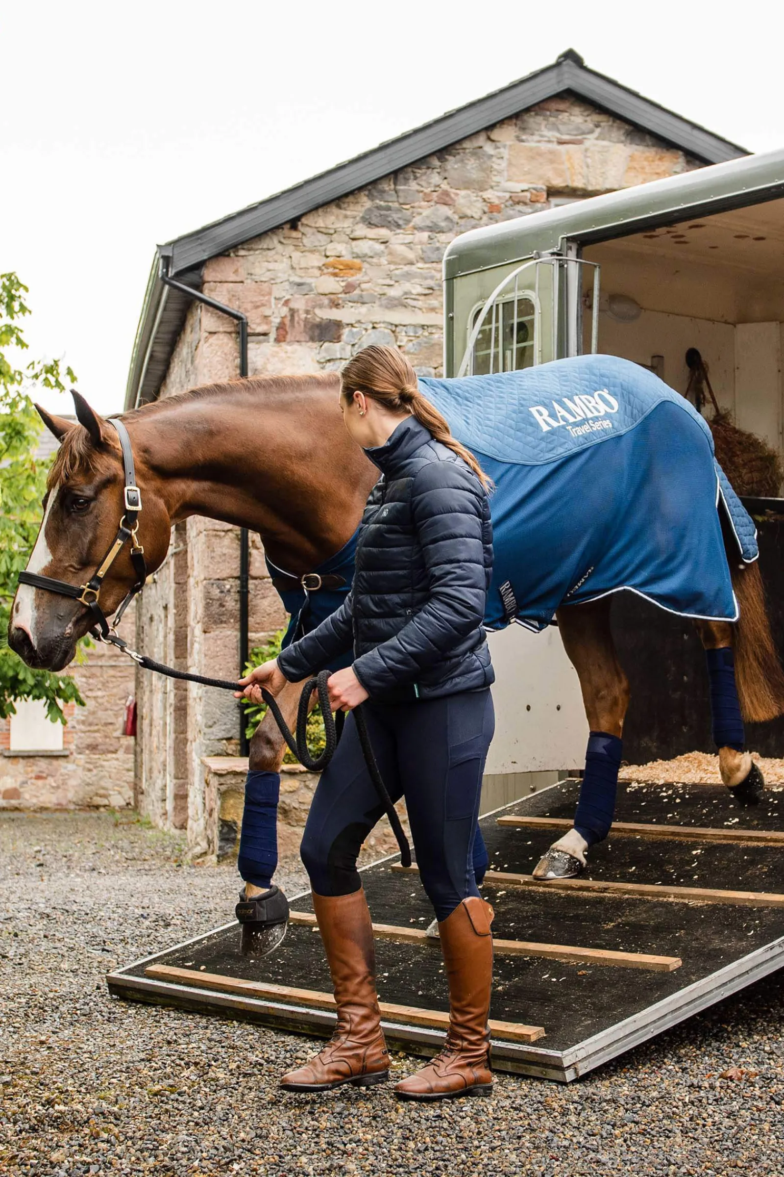 Sale Rambo Travel Series, 50g Fleece Horse Rugs & Cooler Rugs