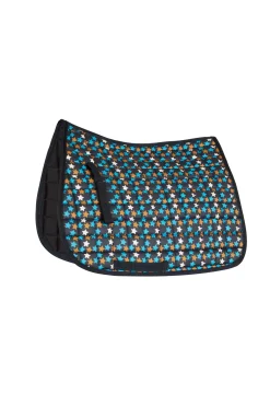 New Alex Pony All Purpose Saddle Pad with Star Print Pony Saddle Pads|All Purpose & Jumping Saddle Pads
