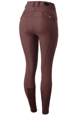 New Andrea High Waist Silicone Knee Patch Breeches for Woman Knee Patch Breeches