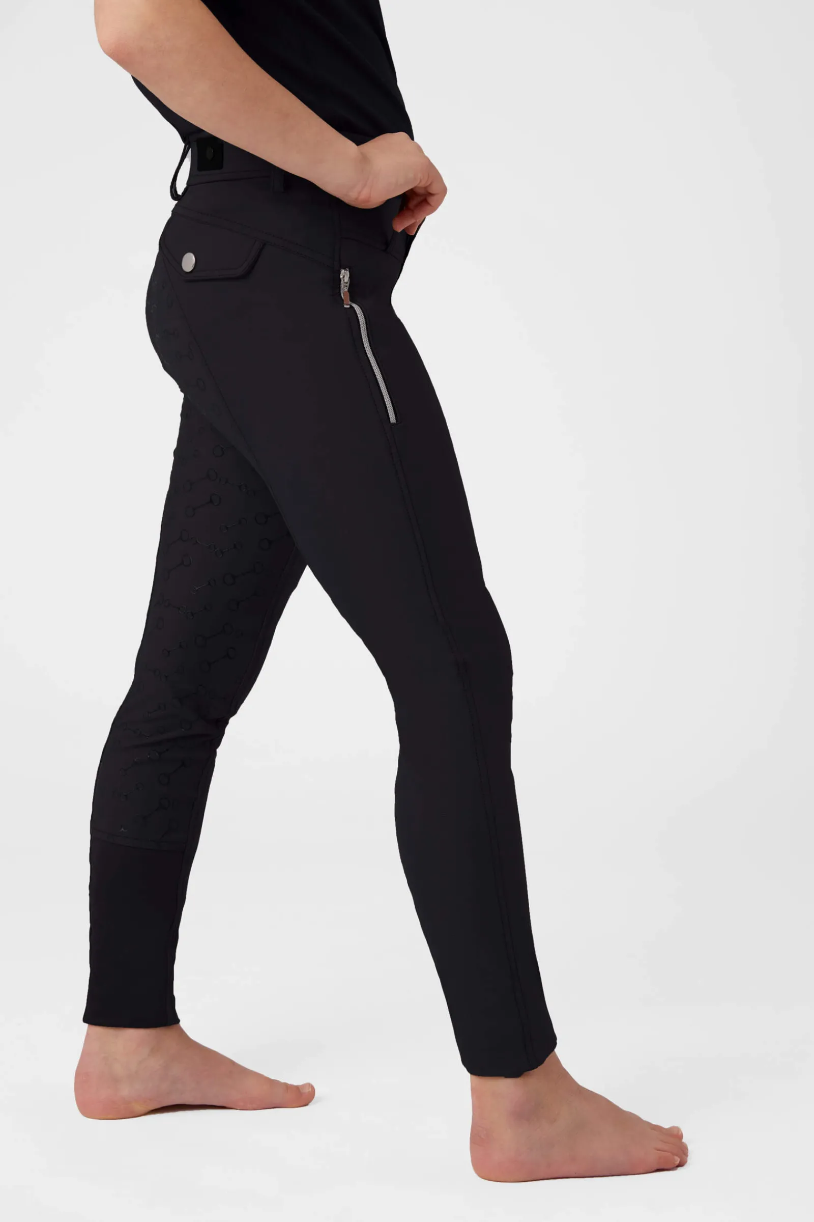 New Andrea Kids High Waist Full Seat Breeches Kids Jodhpurs & Breeches