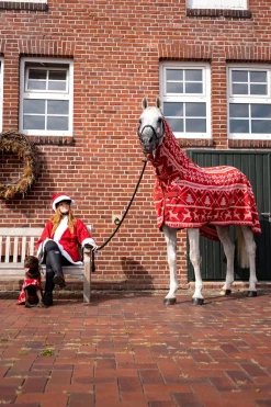 Online Christmas Horse Sweater Fleece Horse Rugs & Cooler Rugs