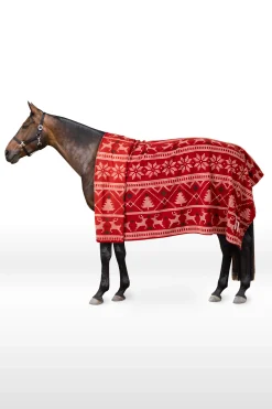 Clearance Christmas Throw Horse Rug Accessories|Fleece Horse Rugs & Cooler Rugs