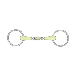 Sale Double-Jointed Loose Ring Apple Snaffle Bit Loose Ring Snaffles