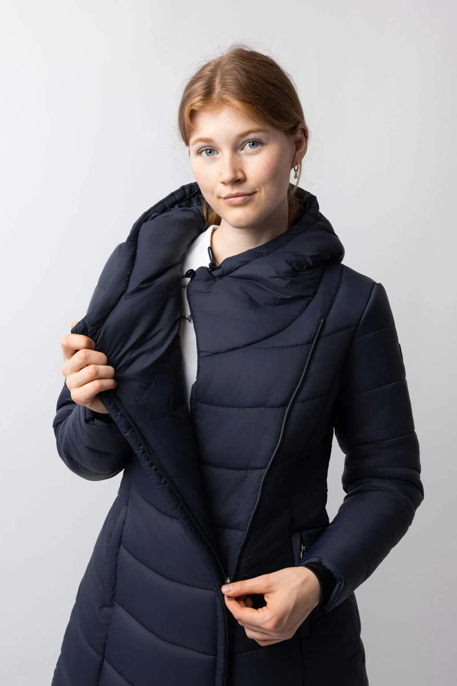 Fashion Edith Women´s Longer Padded Coat Women Coats & Jackets