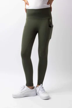Hot Gillian Kids Full Seat Compression Tights Kids Riding Tights