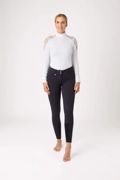 Online Grand Prix Silicone Knee Patch Breeches for Women Knee Patch Breeches