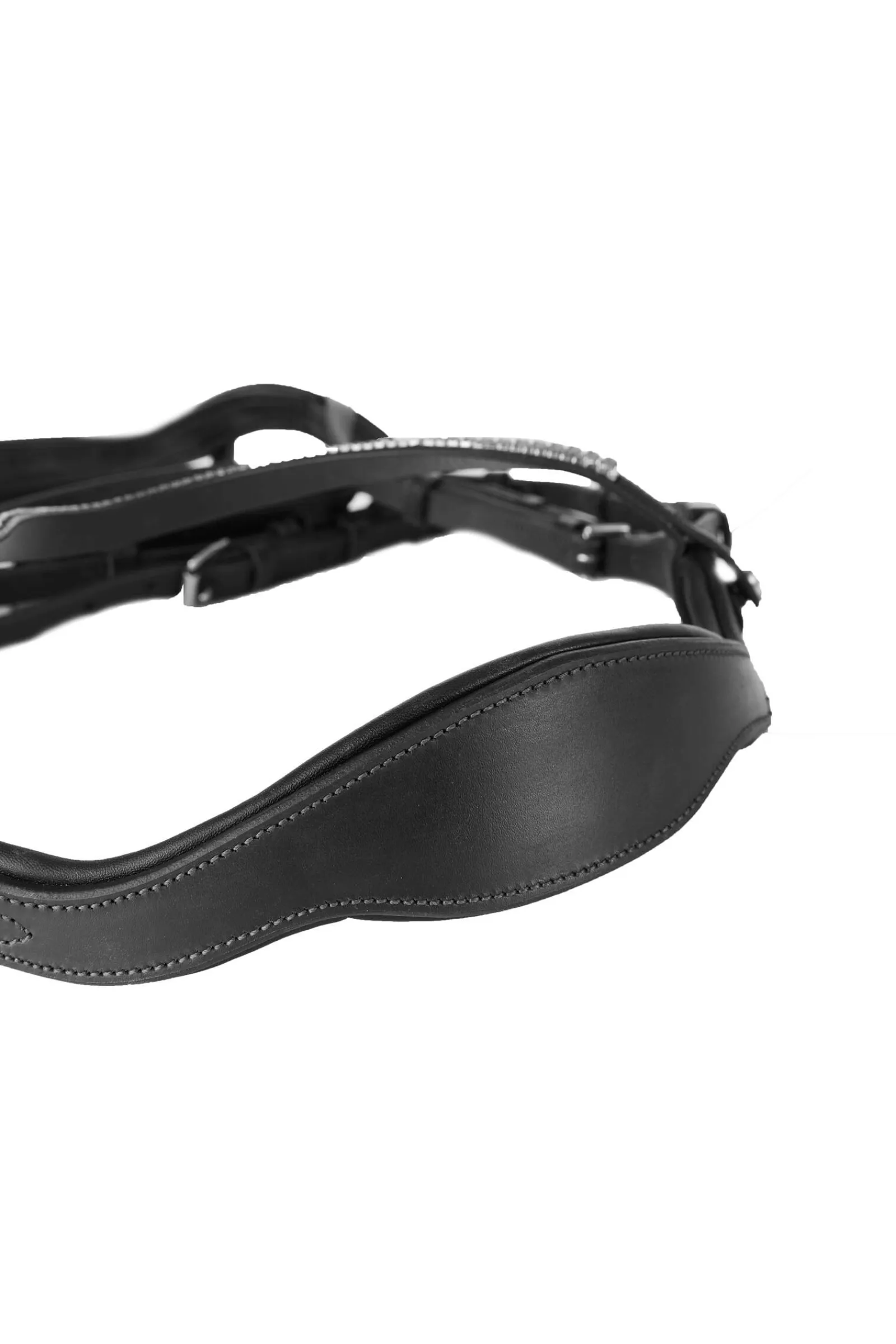Outlet Highbury Anatomic Bridle with Crystal Brow Band Pony Bridles & Halters|Bridles & Nosebands