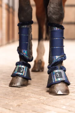Clearance Ice Water Hologram Bell Boots Pony Boots|Over Reach Boots