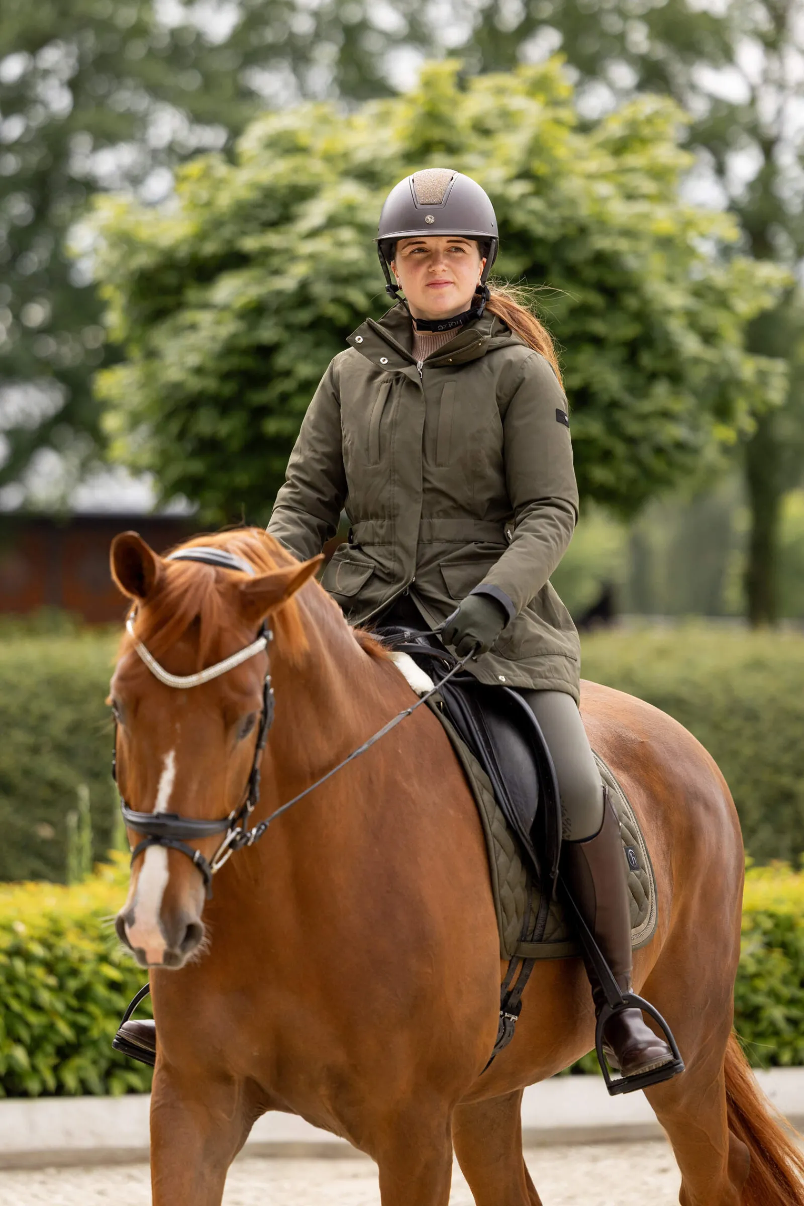 Hot Jadine Heated Winter Riding Jacket Women Coats & Jackets