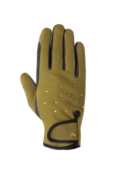 New Joana Winter Riding Gloves with Rhinestones Riding Gloves For Winter