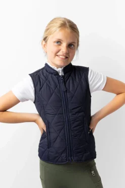 New Kids Classic Quilted Riding Vest Kids Riding Jackets & Gilets
