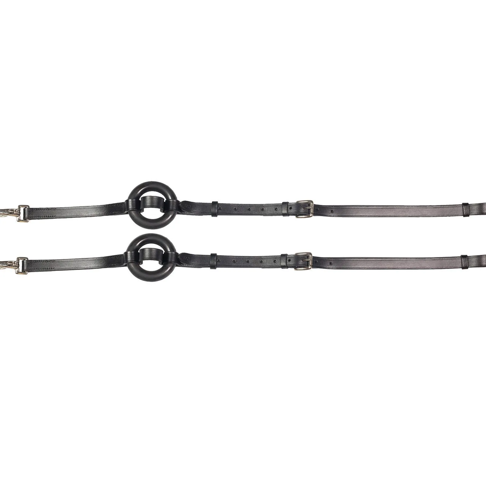 Online Leather Side Reins with Rubber Donuts Auxiliary Reins & Lunging Aids|Auxiliary Reins & Lunging Aids