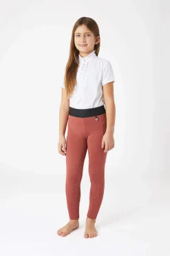 Discount Leighton Teens Silicone Full Grip Riding Tights with Warm Lining Kids Riding Tights