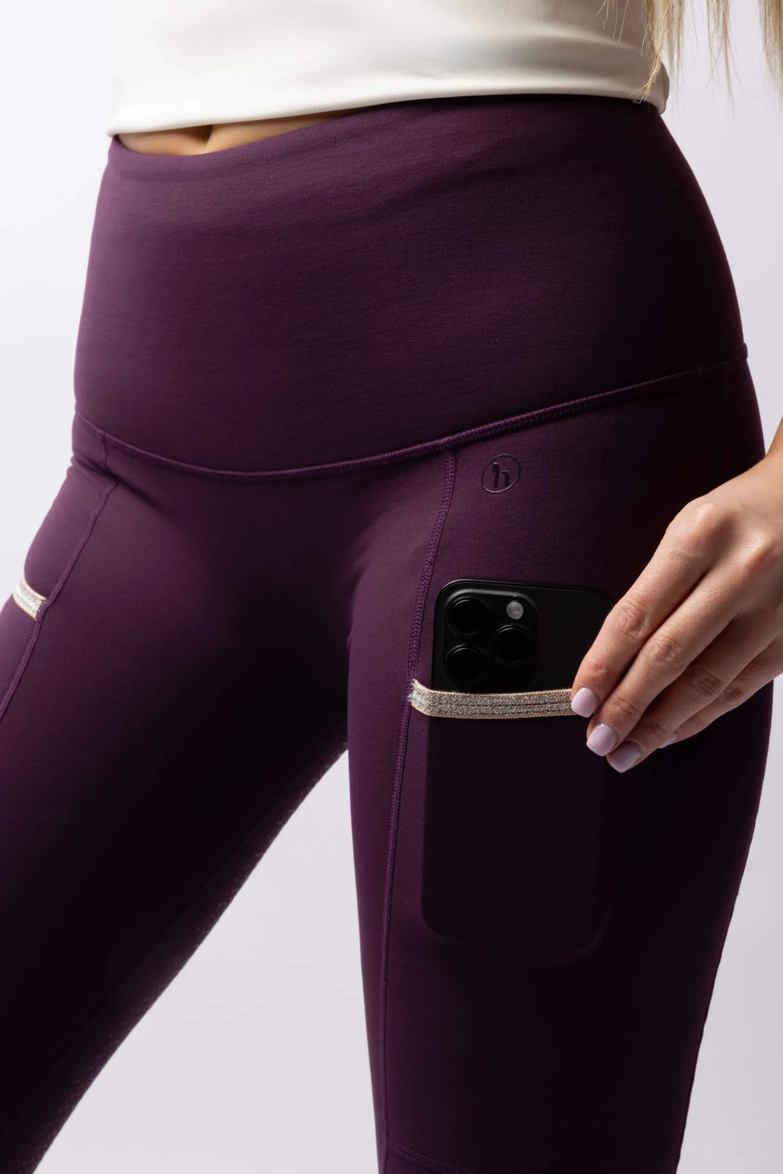 Sale Mathilde Thermo Fullgrip Tights Riding Tights