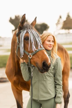 New Moreton Halter, Lead & Fly Veil Set Headcollars & Halters