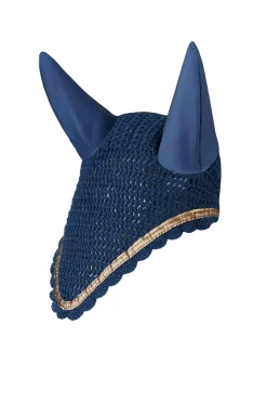 New Munich Ear Net with Metallic Detail Ear Bonnets & Fly Veils|Ear Bonnets & Fly Veils
