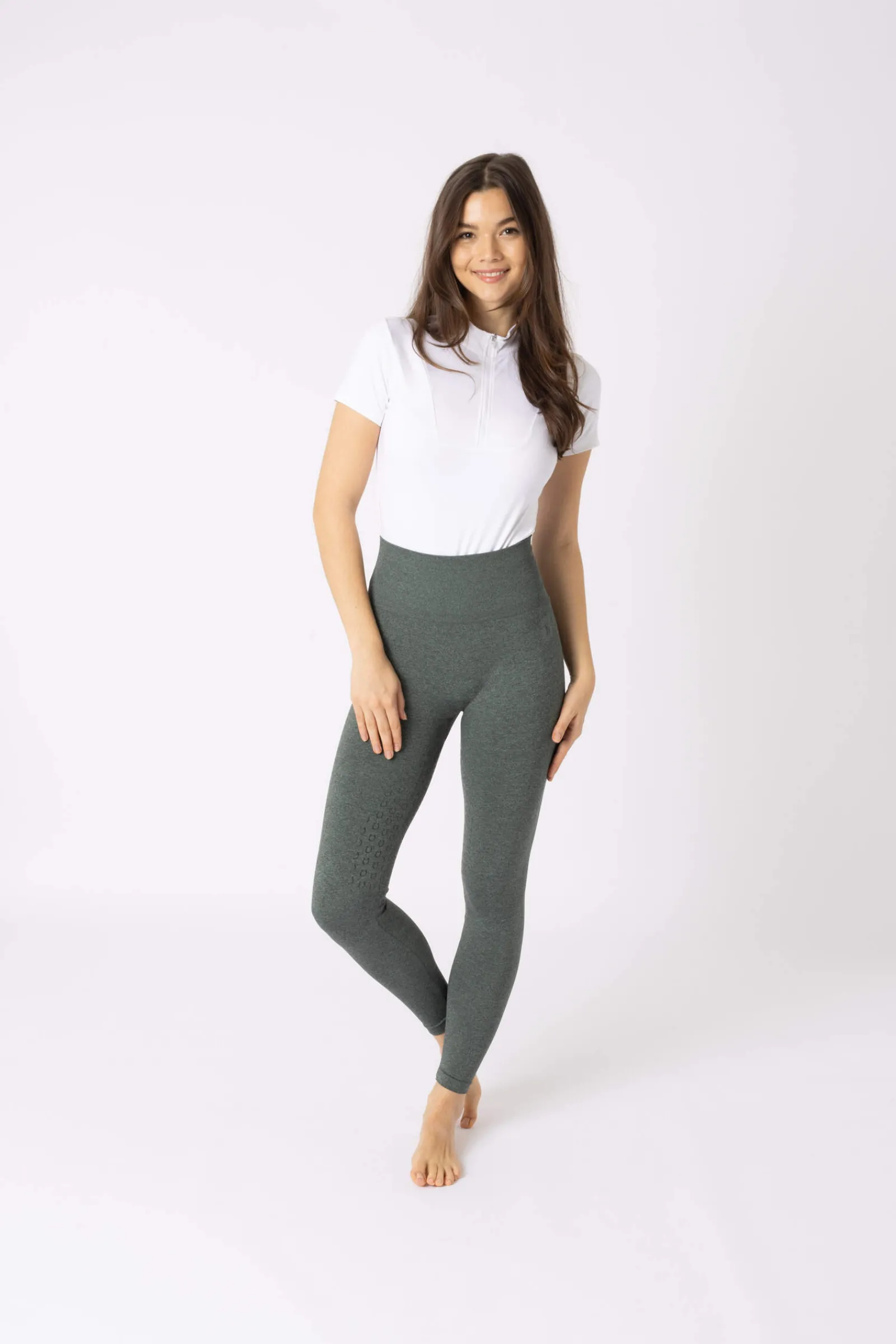 Outlet Nessa Seamless Fullgrip Scrunch Tights Riding Tights