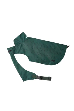 Discount Noir Dog Coat with Print Dog Rugs & Coats