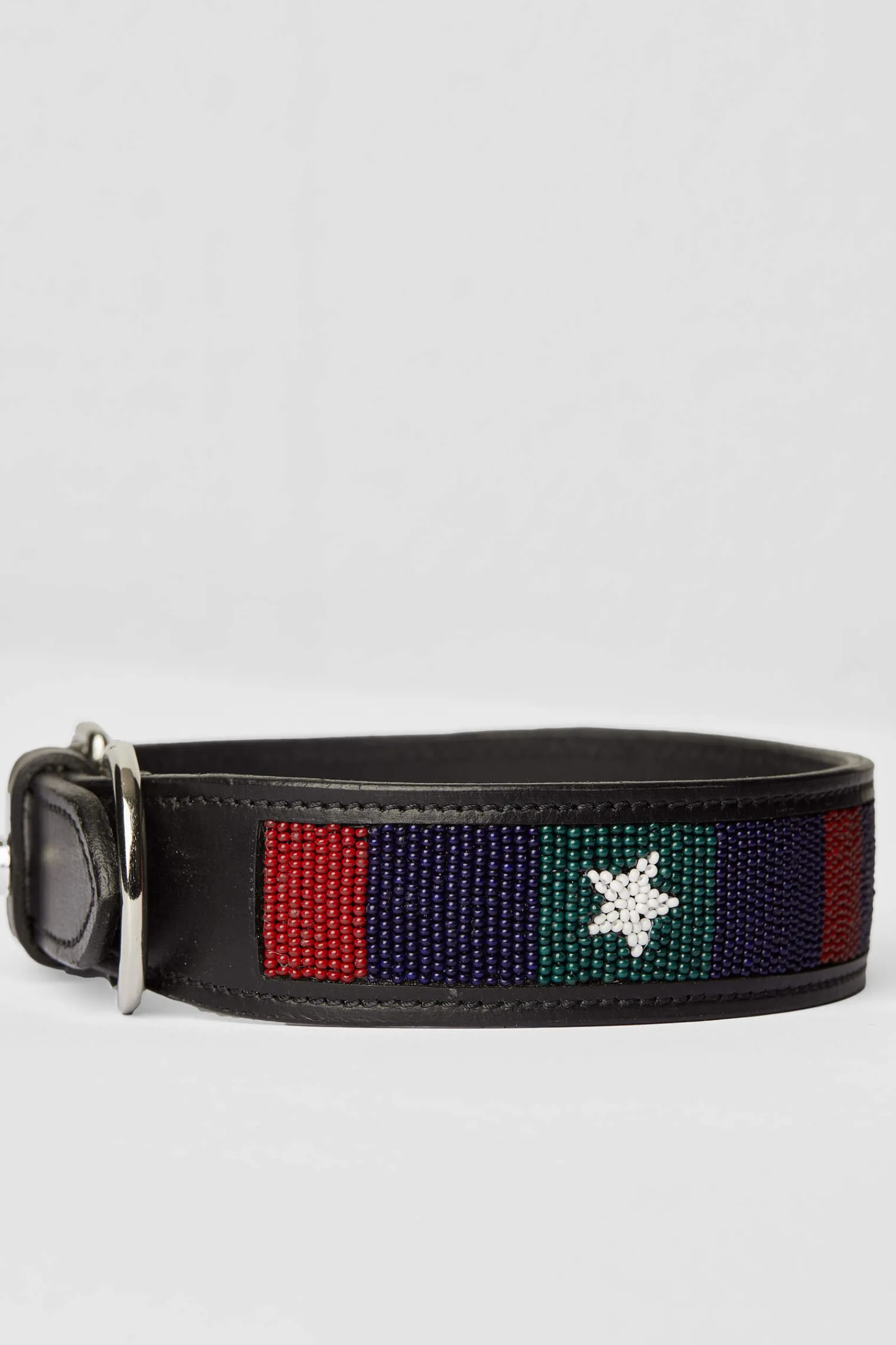 Outlet Noir Dog Collar with Stars Dog Collars