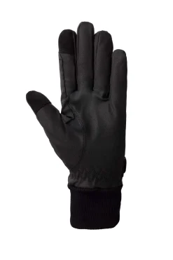 Online PU Leather Fleece-Lined Riding Gloves Riding Gloves For Winter