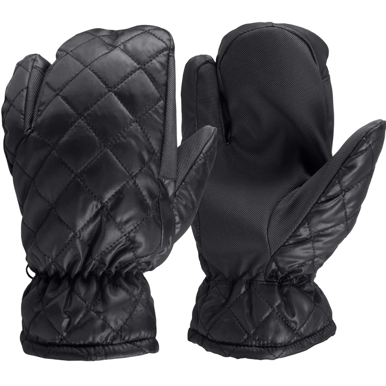 Sale Quilted 3-finger Winter Riding Gloves Riding Gloves For Winter