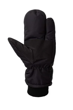 Outlet Reflective 3-Finger Mittens Riding Gloves For Winter