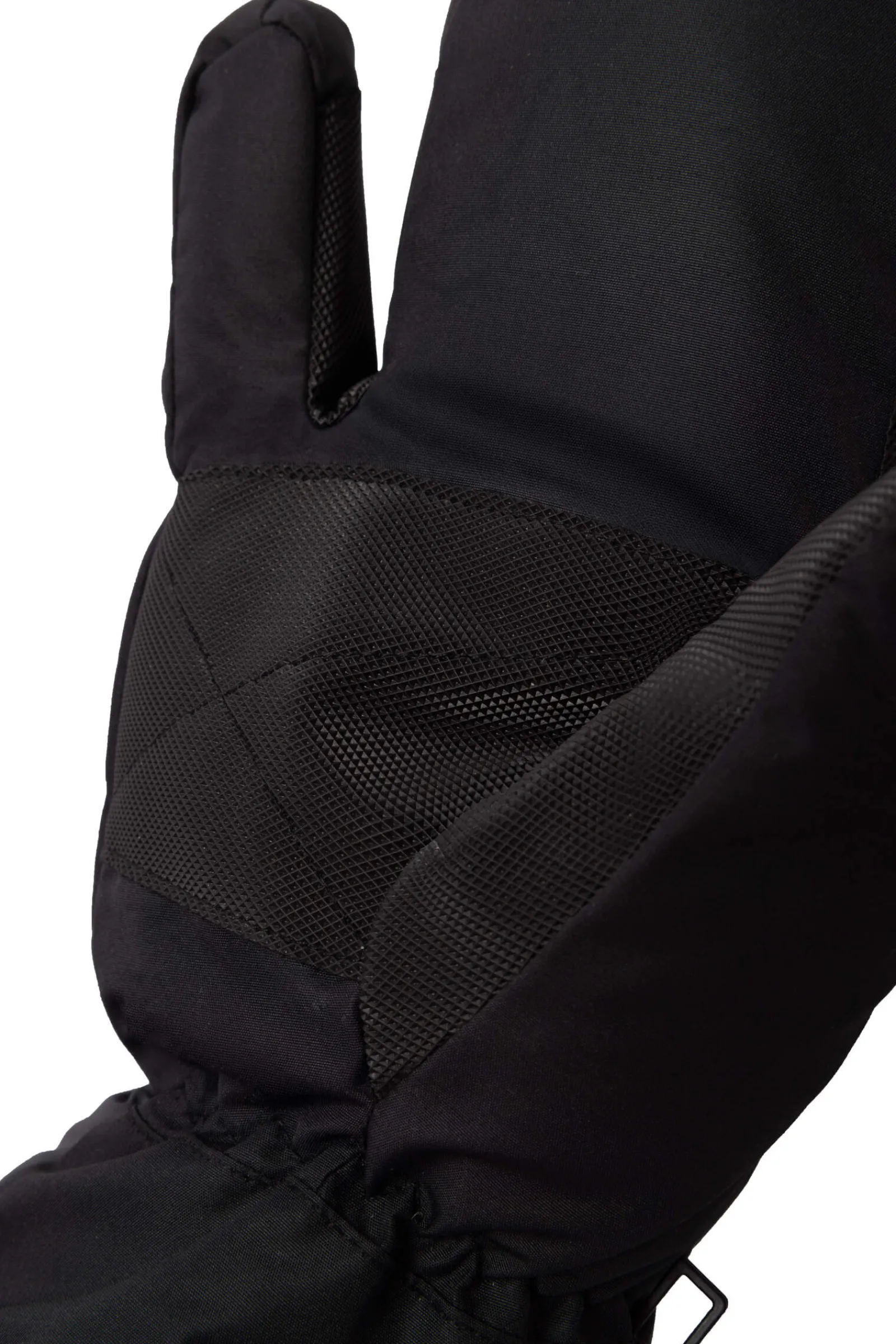 Outlet Reflective 3-Finger Mittens Riding Gloves For Winter