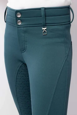 Clearance Rhea Kids´ Thermo Fullgrip Breeches with Hip Pockets Kids Jodhpurs & Breeches