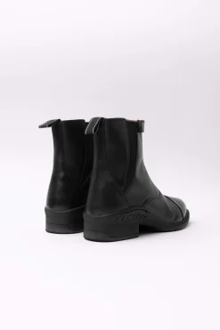 Hot Rose Leather Jodphur Boots with Front Zipper Jodhpur Boots