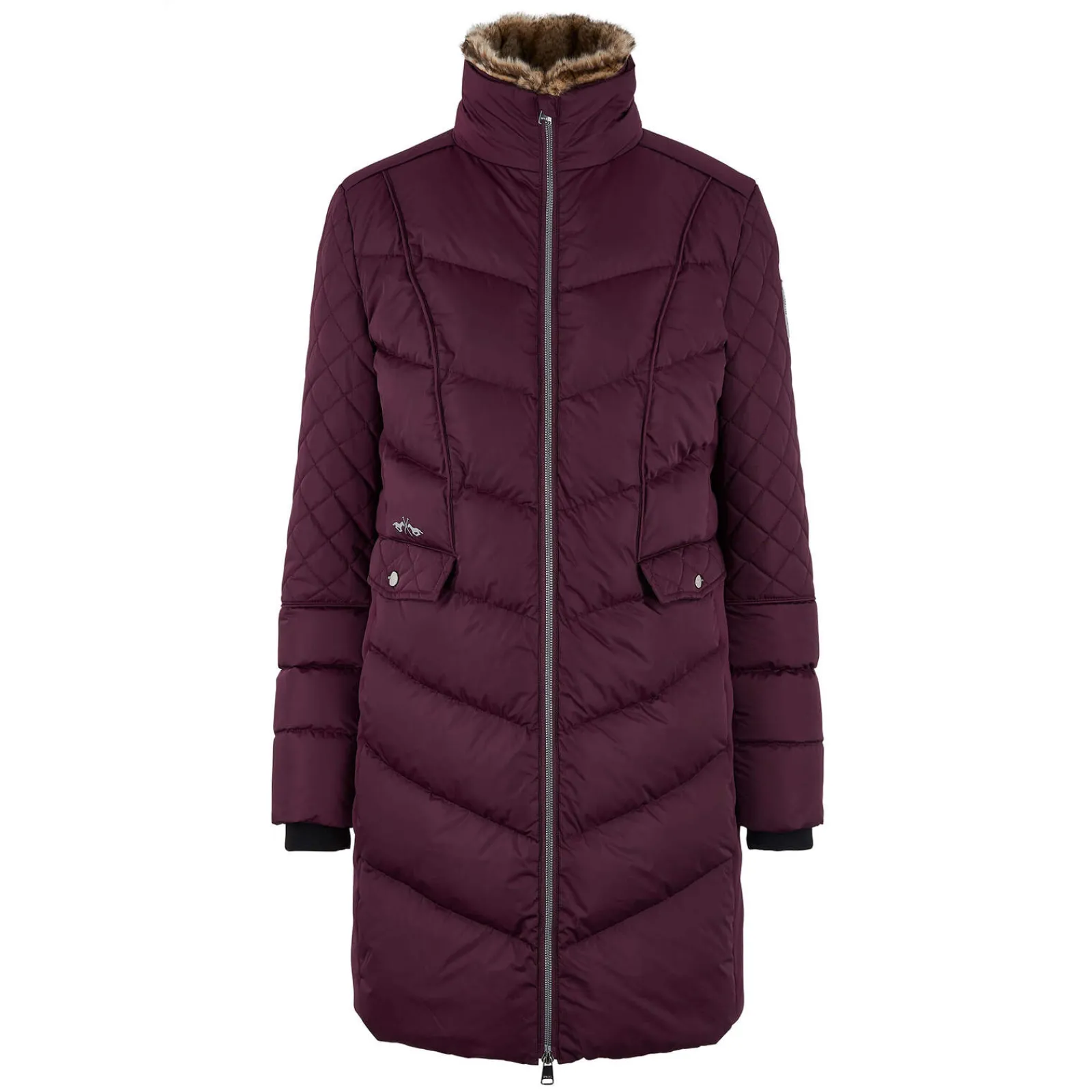 New HV Polo Padded long coat Como Women Coats & Jackets