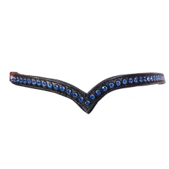 Clearance Browband 1 row crystals Browbands