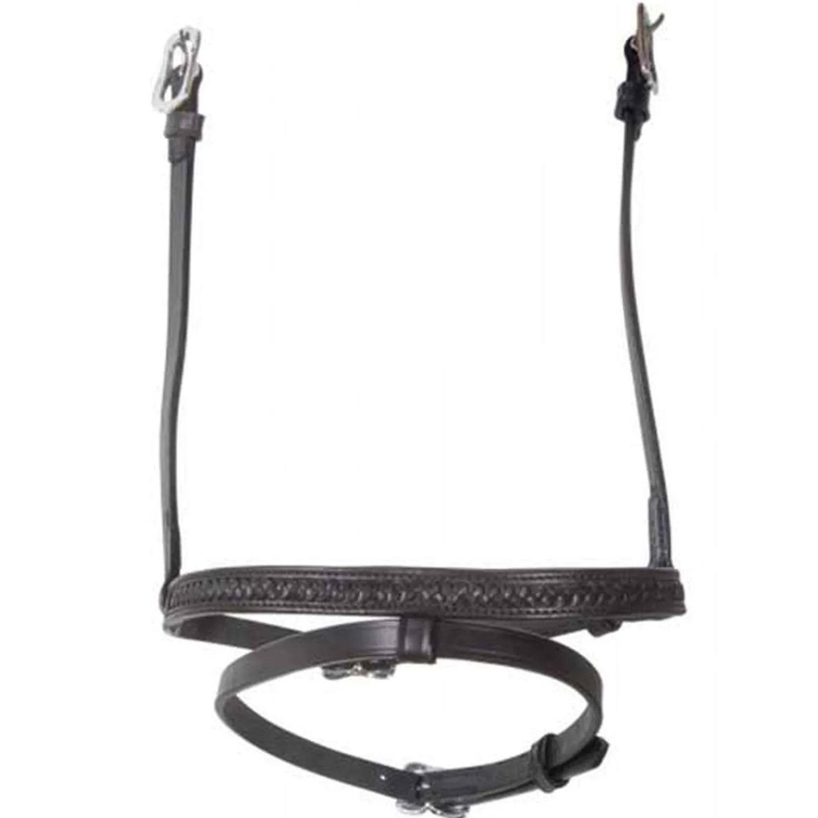 Hot Combined noseband with braiding Bridles & Nosebands