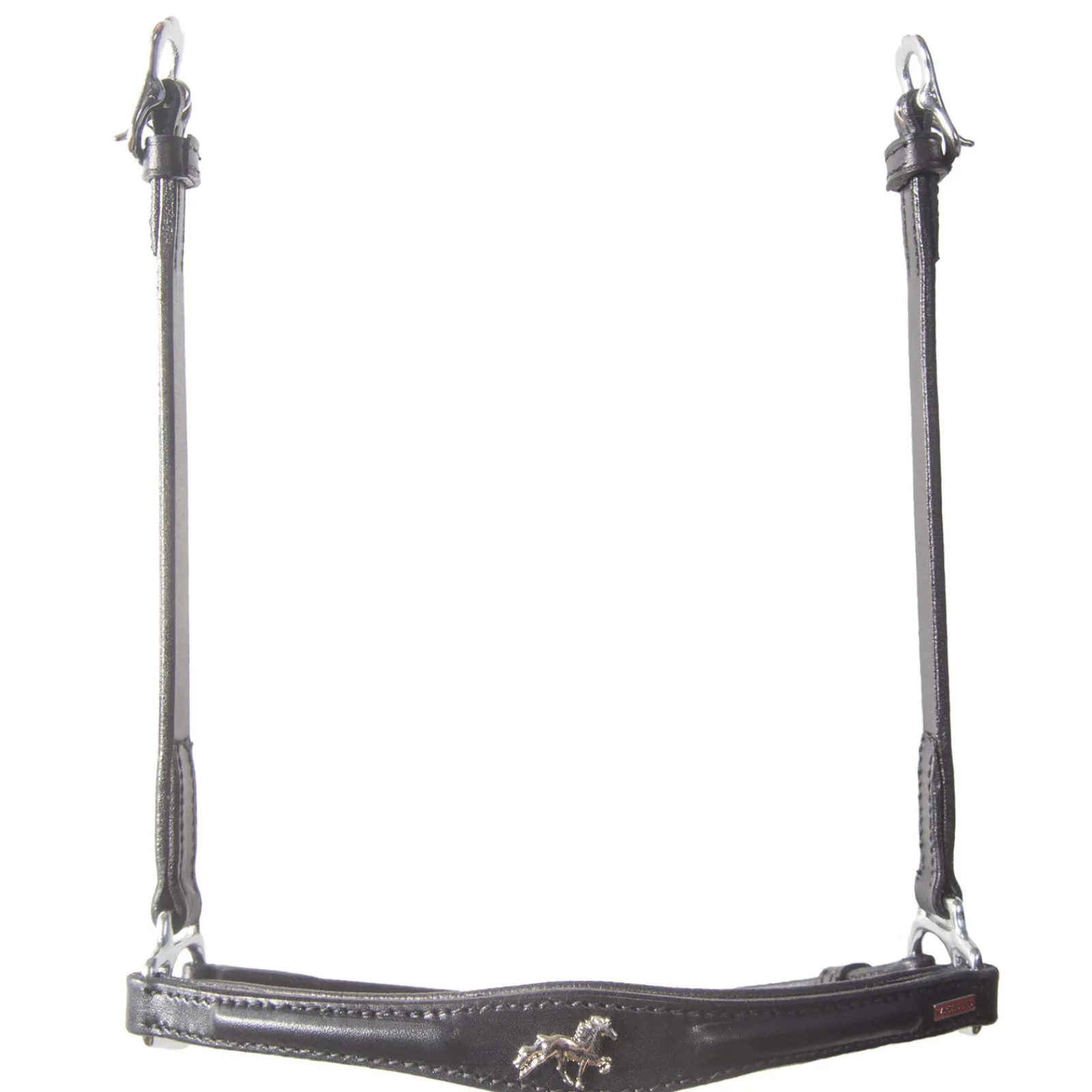 New Hannoveran noseband with horse emblem Bridles & Nosebands