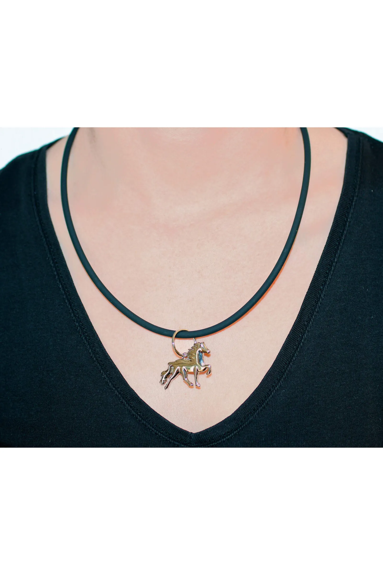 Outlet Necklace with icelandic horse Gifts & Horse Toys