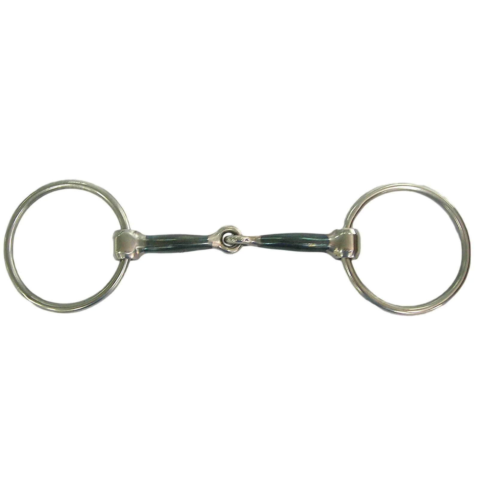 Hot 2-part blue bit Loose Ring Snaffles