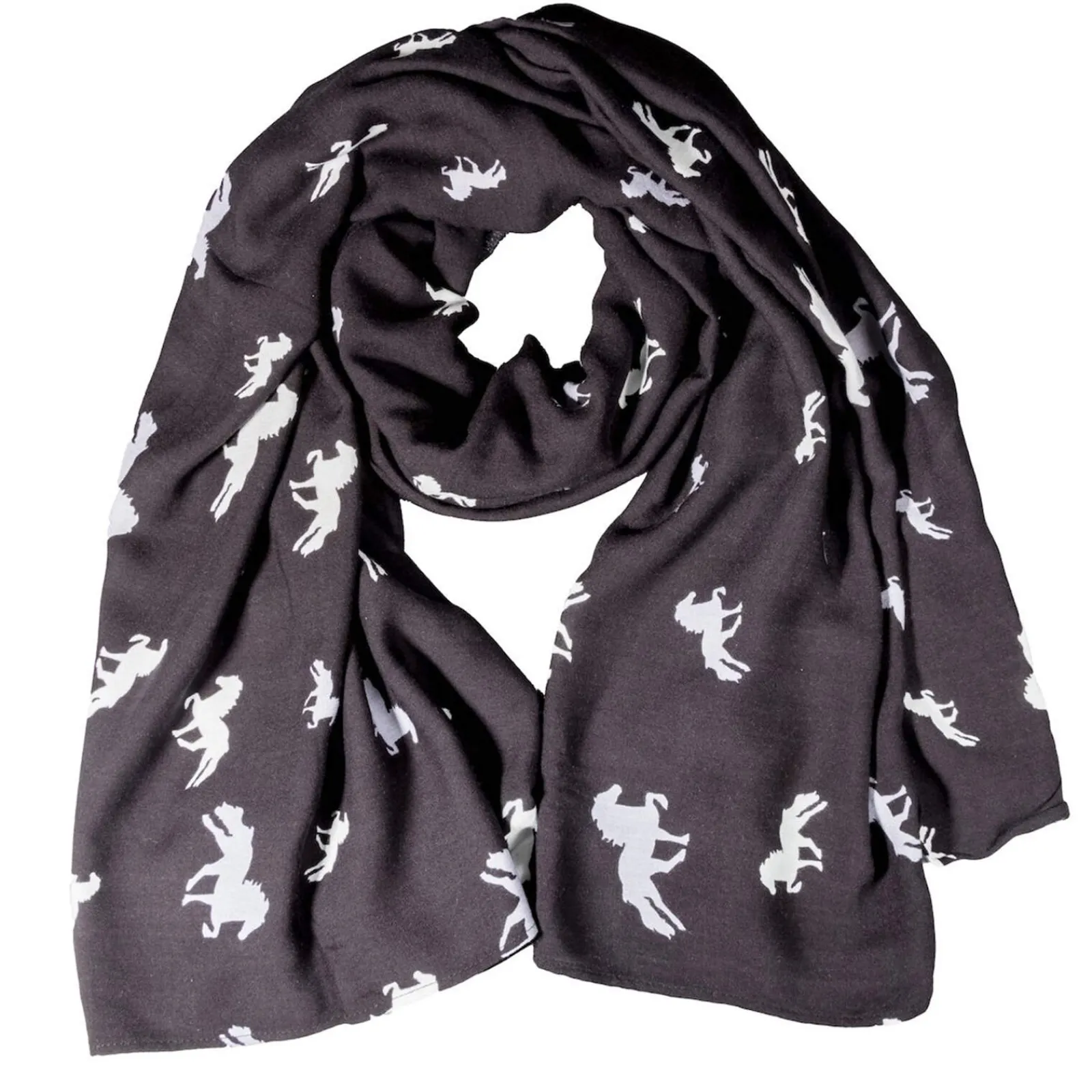 New Scarf With Horse Print Scarves