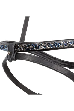 Online Blár Combined Noseband for Kjartan Icelandic Bridle Bridles & Nosebands