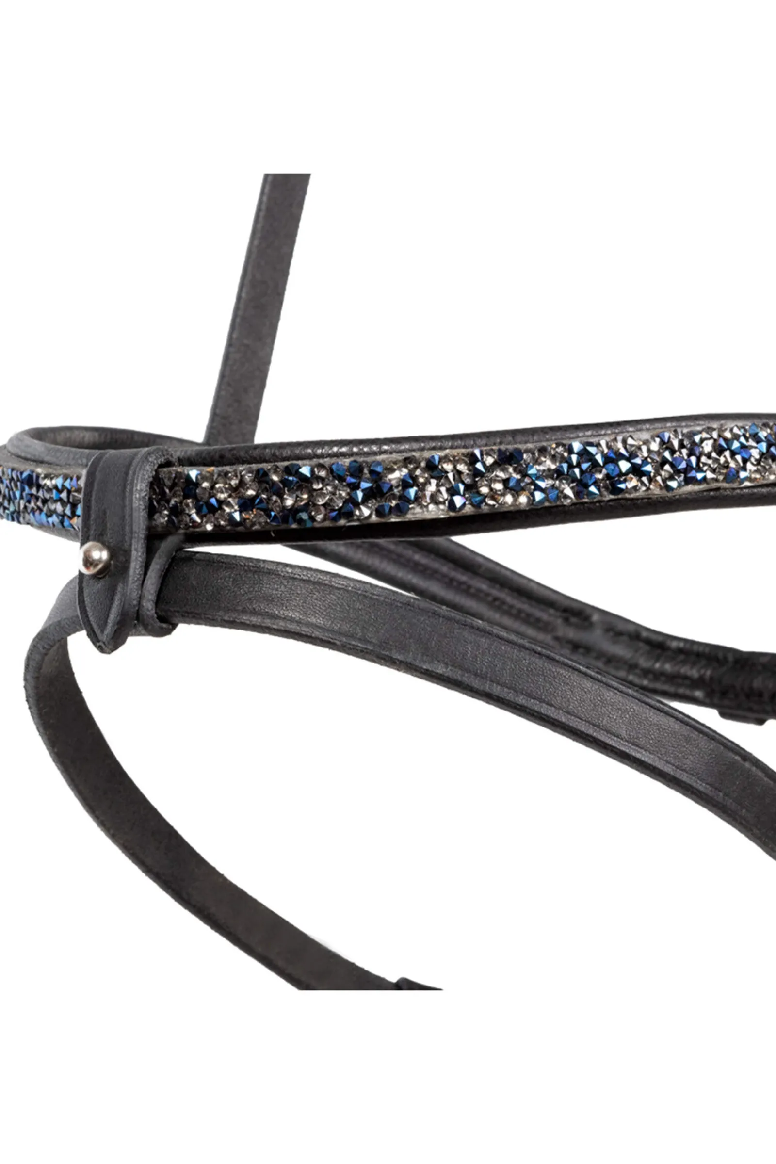 Online Blár Combined Noseband for Kjartan Icelandic Bridle Bridles & Nosebands