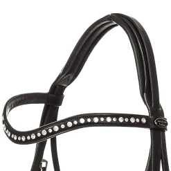 Discount Bridle Mia, crank noseband w/ flash Pony Bridles & Halters|Bridles & Nosebands
