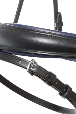 Fashion Bridle Ocean crank nb. with flash Bridles & Nosebands