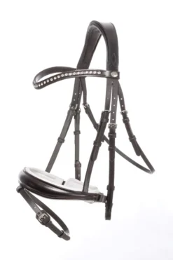 Hot Charlotte Dressage Bridle Crank Noseband Pony Bridles & Halters|Bridles & Nosebands