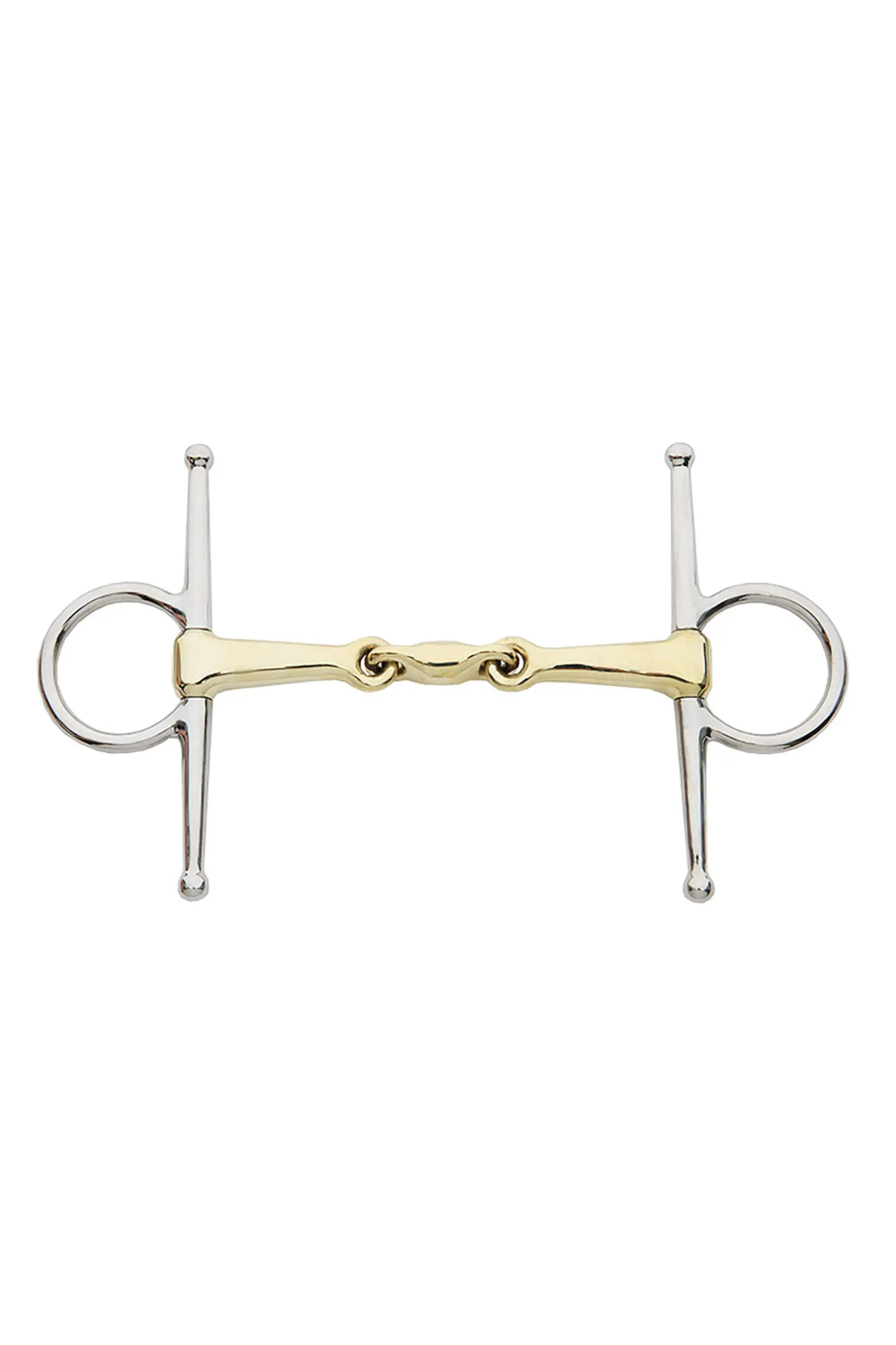 Fashion Full cheek bit, double jointed KavalBits, 145mm Full Cheek Snaffles