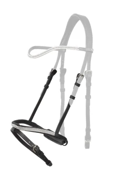 New Hvítur English Noseband for Aradis Icelandic Bridle Bridles & Nosebands