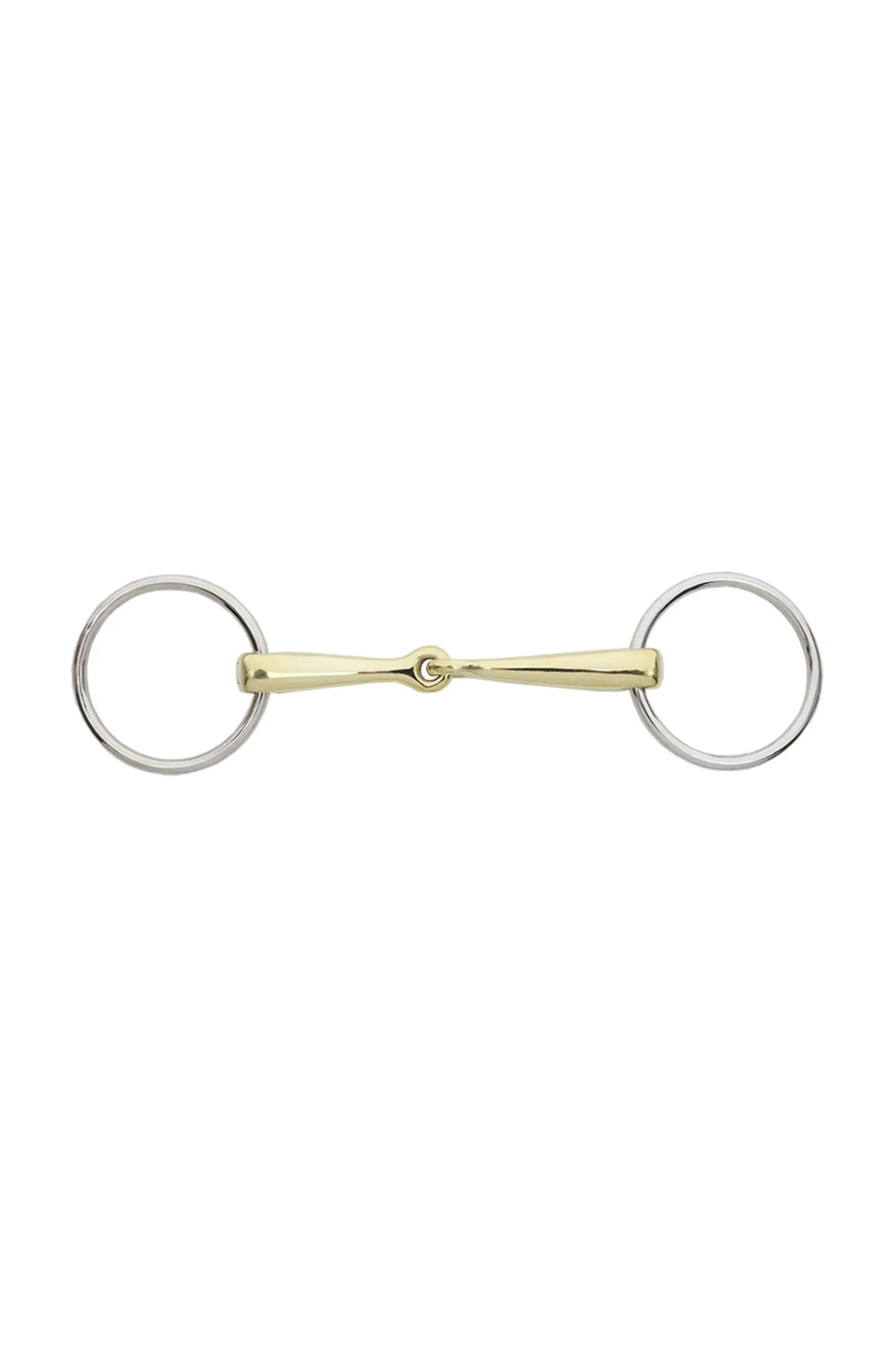 Fashion KavalBit Jointed Bradoon Bit Loose Ring Snaffles