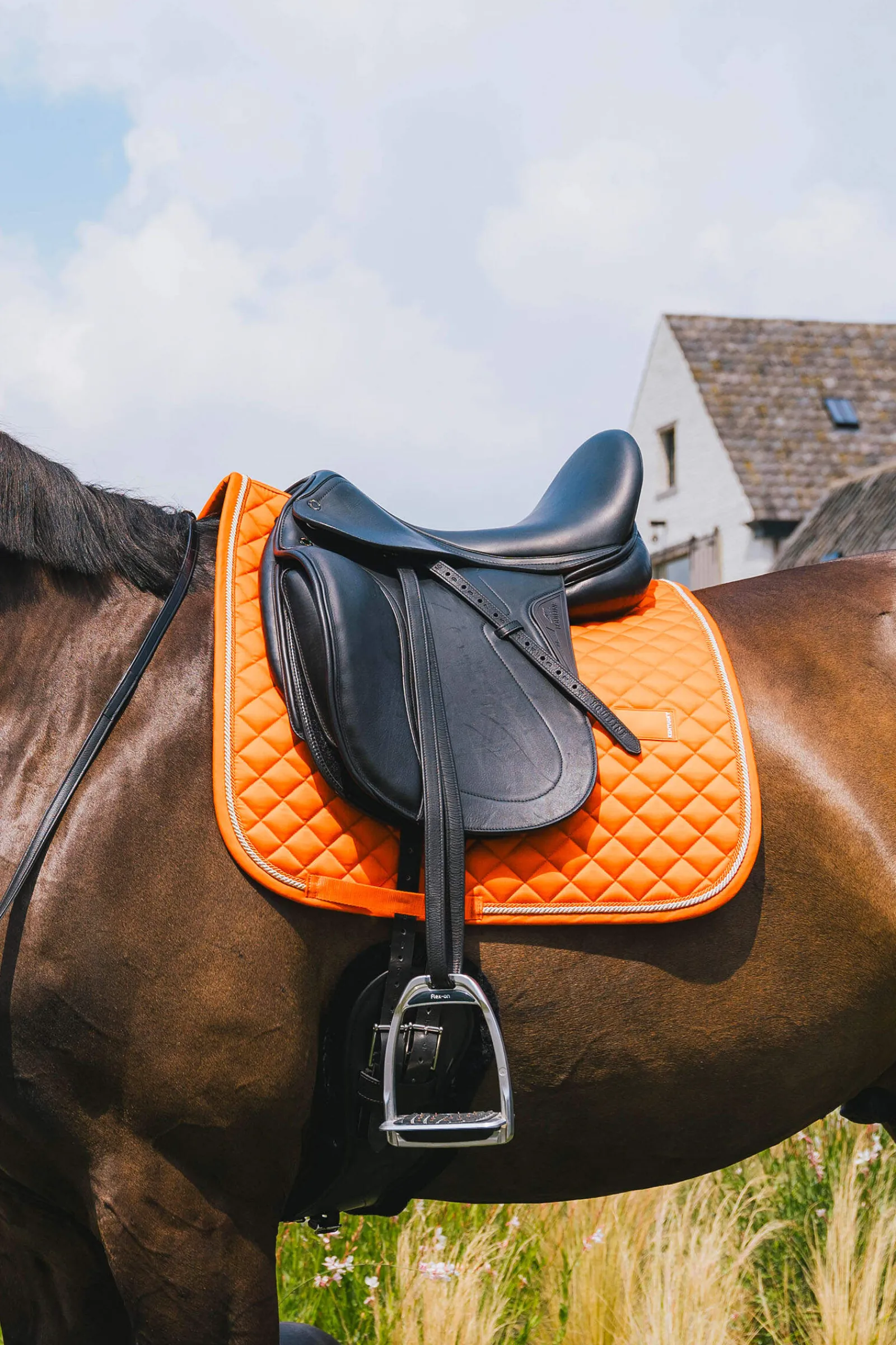 Clearance Horsewear Dressage Saddle Pad diamond rope Dressage Saddle Pads