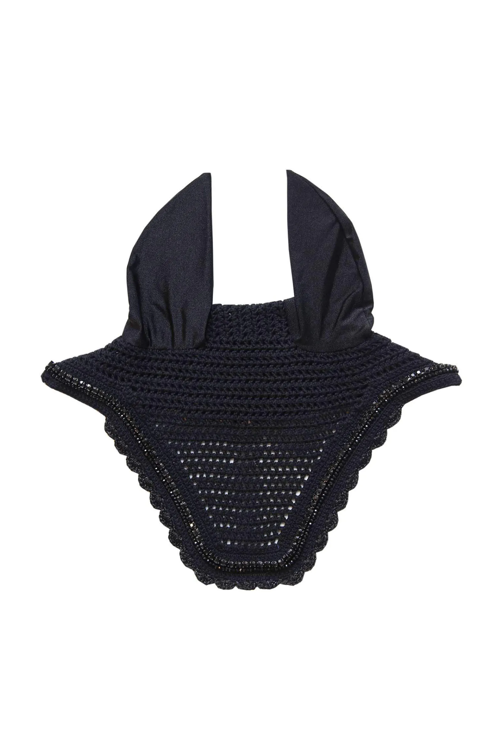 Best Horsewear Fly Veil Wellington Stone & Pearl Soundless Ear Bonnets & Fly Veils|Ear Bonnets & Fly Veils