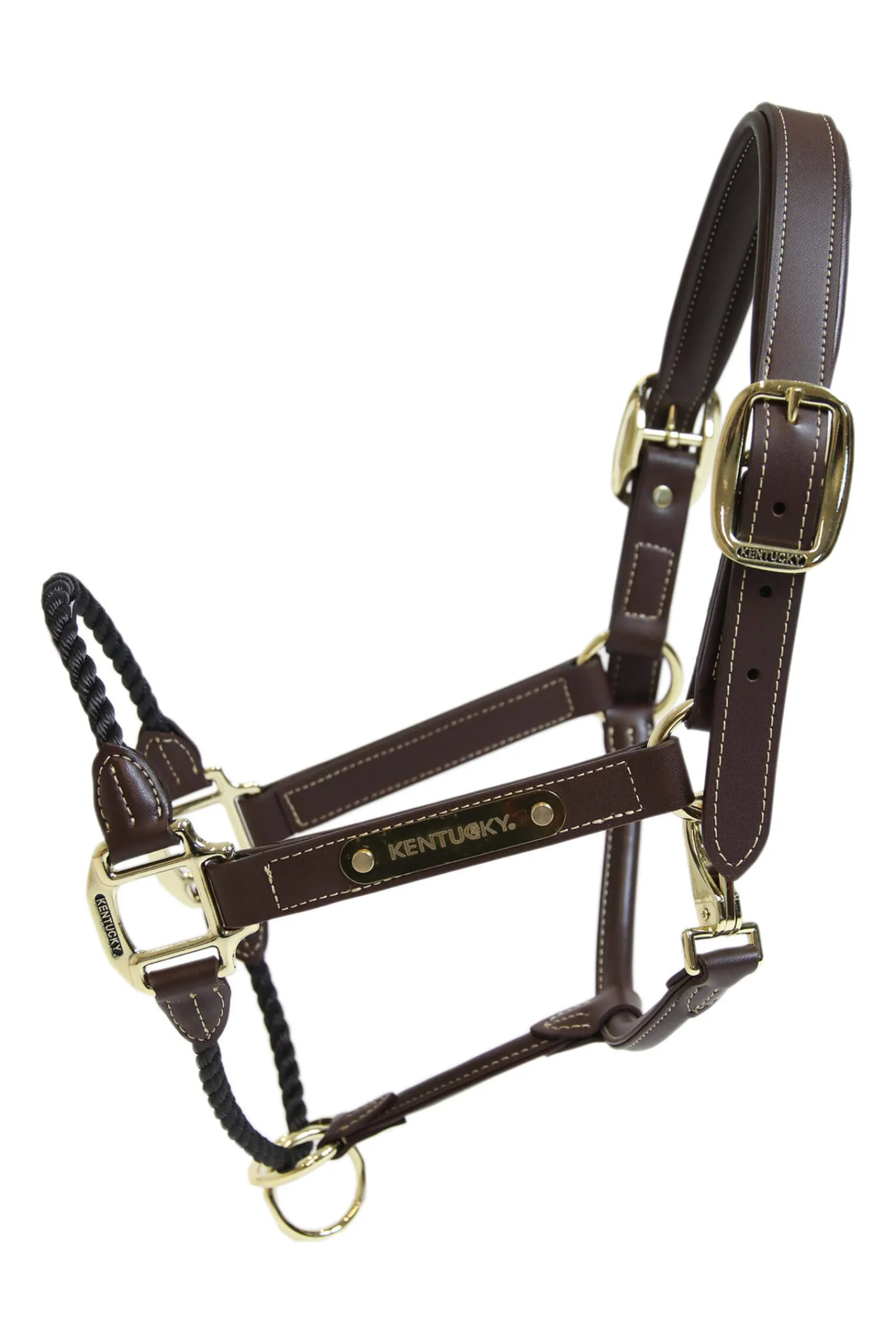 Online Horsewear Leather Rope Halter Leather Headcollars