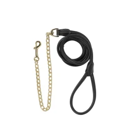 Clearance Horsewear Leather Chain Lead Lead Ropes
