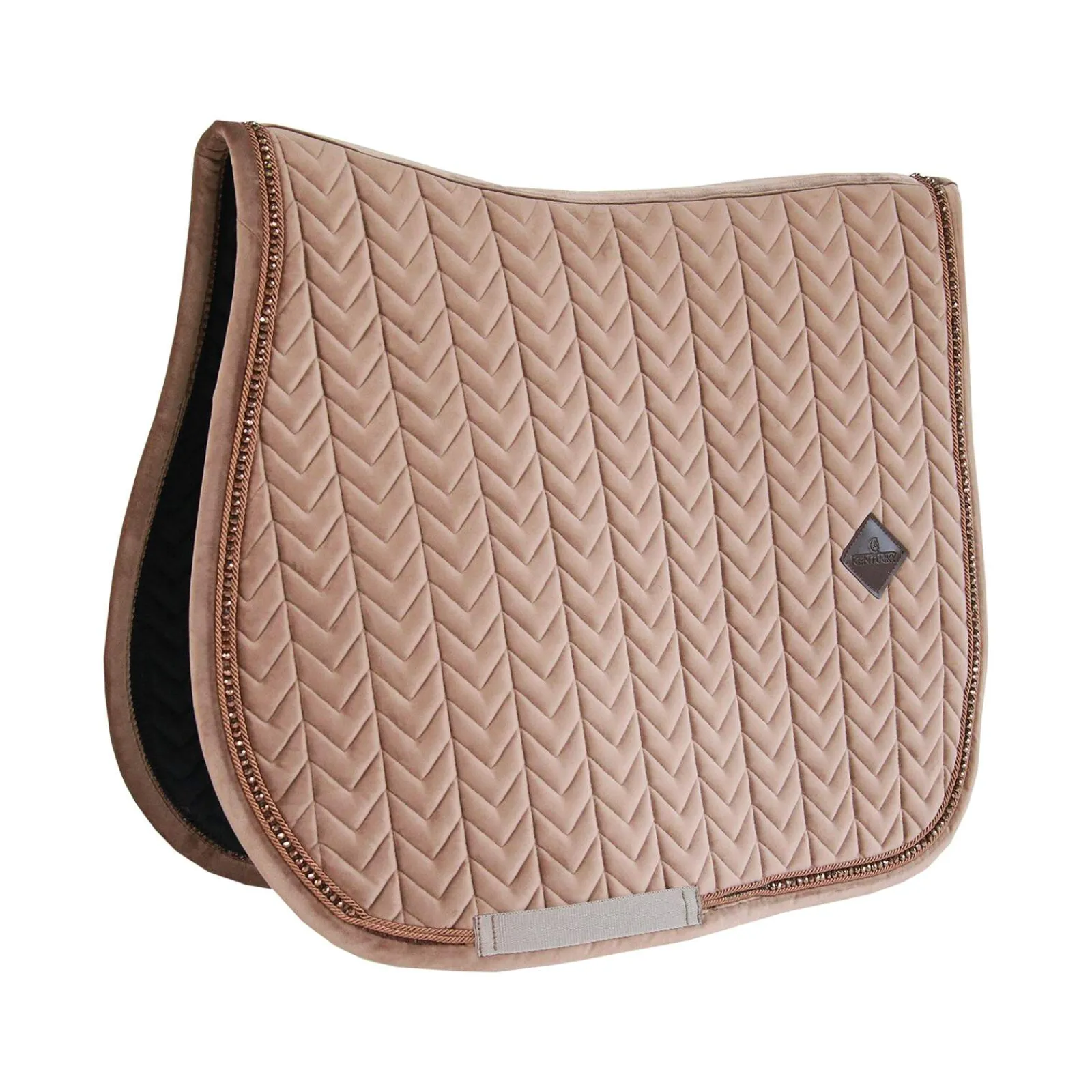 Hot Horsewear Velvet Pearls All Purpose Saddle Pad Pony Saddle Pads|All Purpose & Jumping Saddle Pads